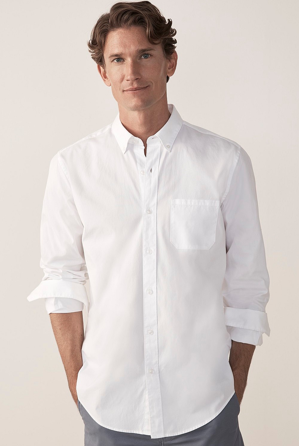 Cotton Piece Dyed Shirt
