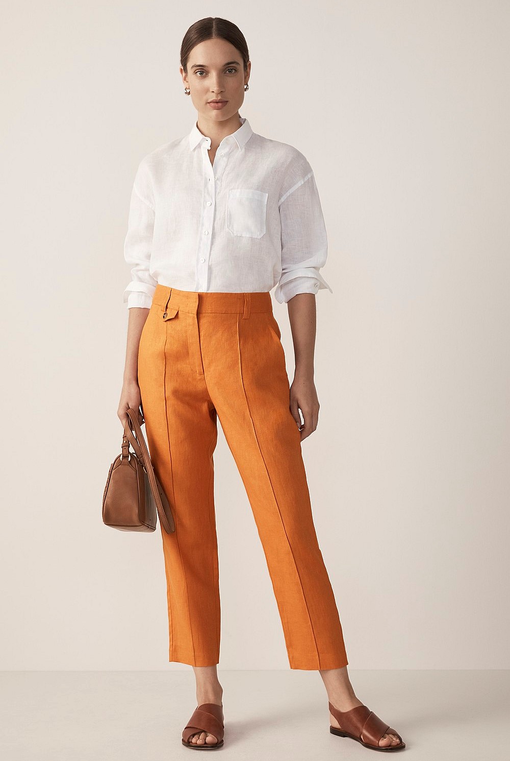 Linen Boyfriend Shirt
