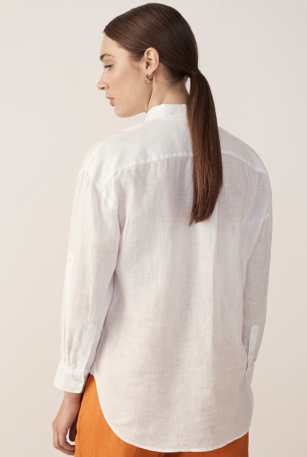 Linen Boyfriend Shirt