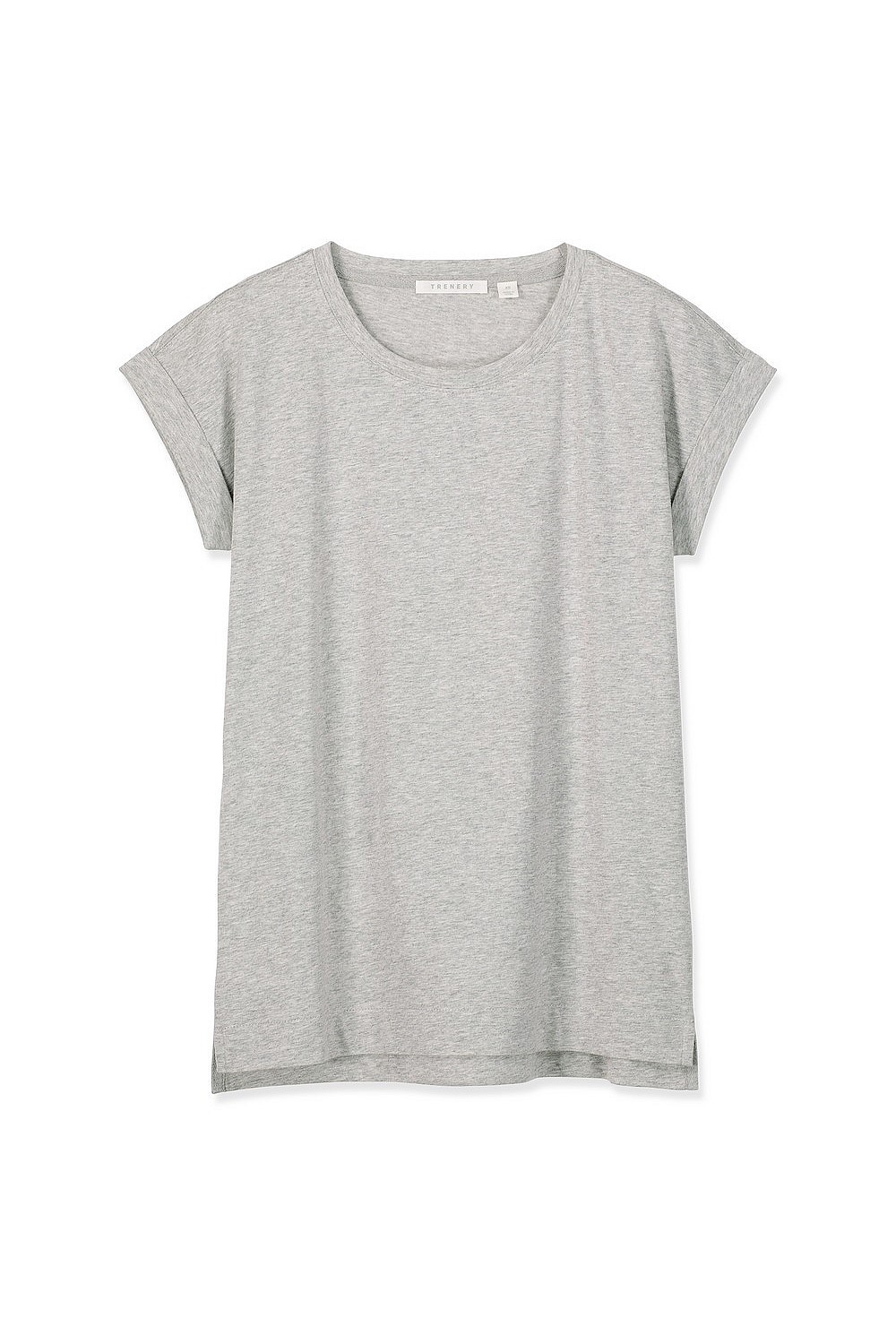 Pima Cotton Cuffed T-Shirt