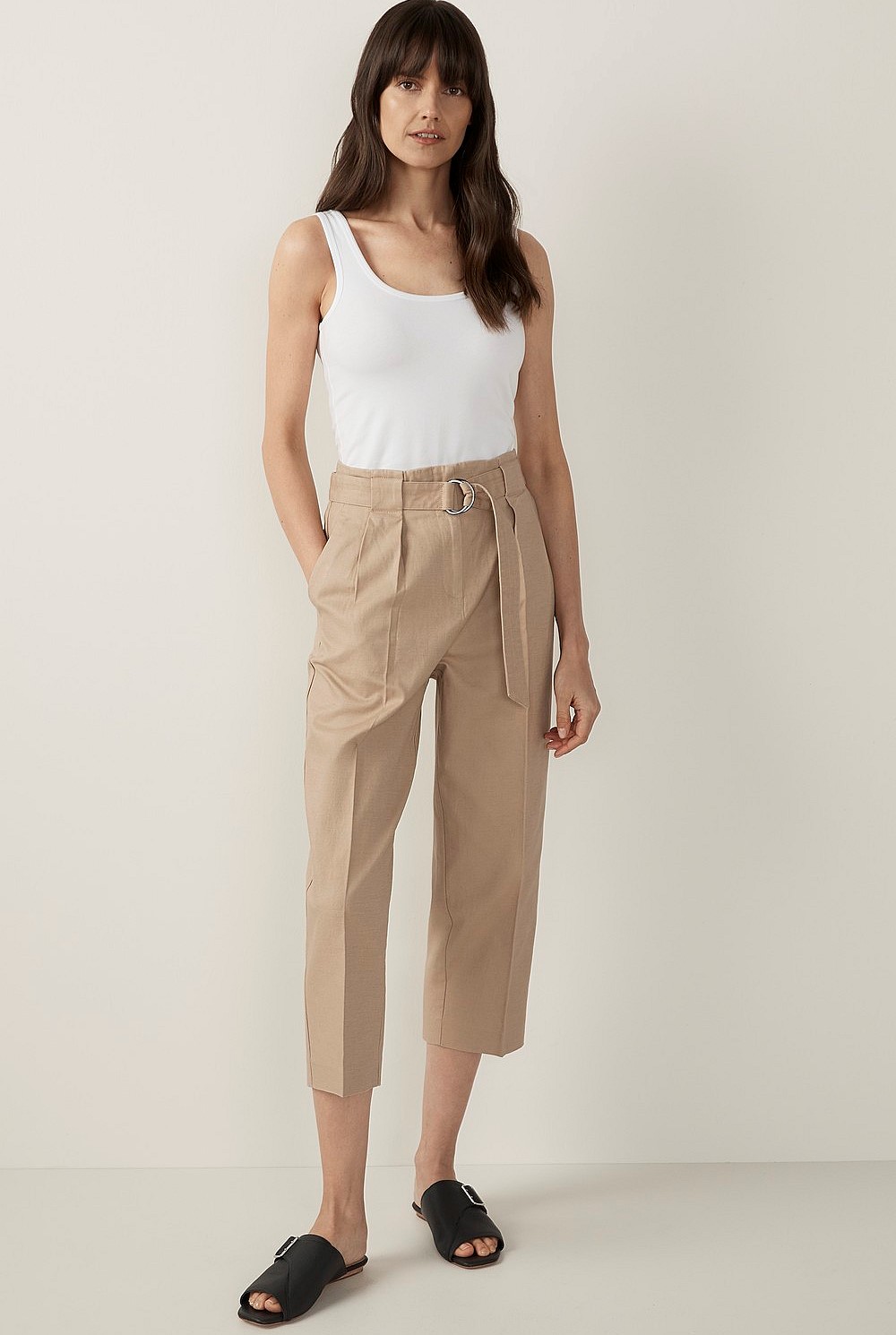 Organic Cotton Elastane Tank