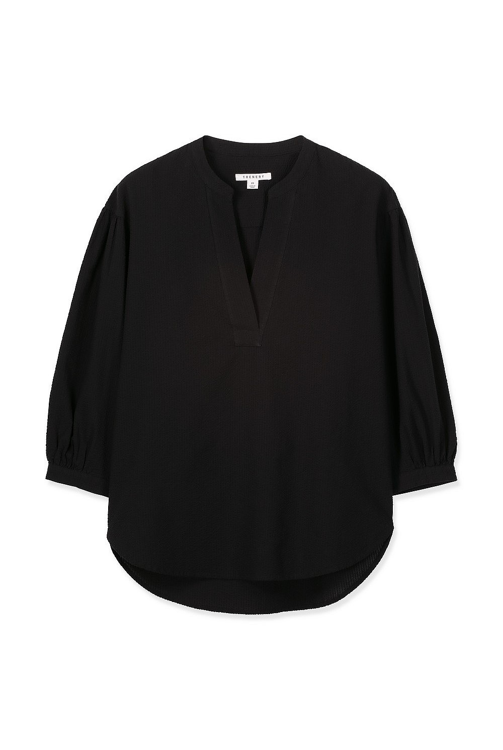 Cotton Seersucker Blouse