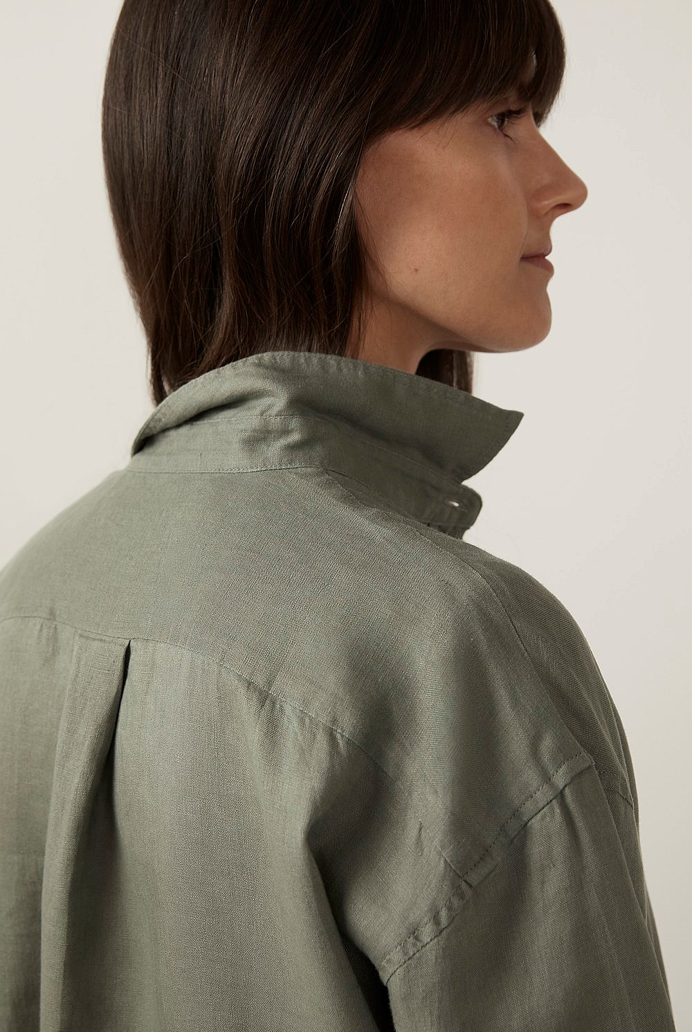 Linen Boyfriend Shirt