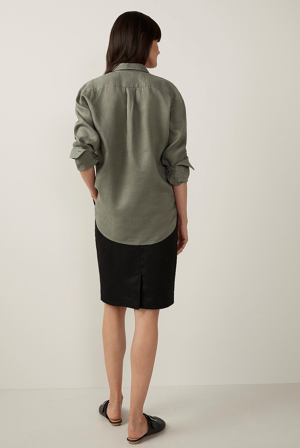 Linen Boyfriend Shirt
