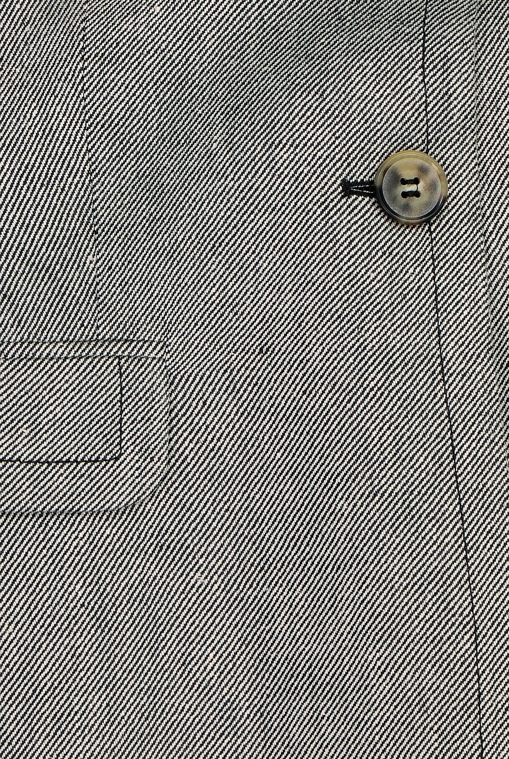 Linen Yarn Dyed Twill Jacket