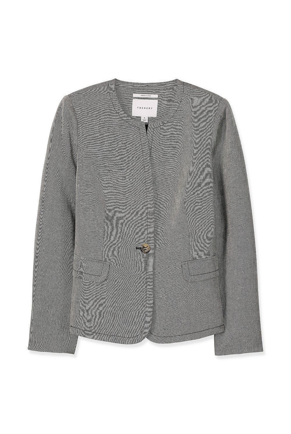 Linen Yarn Dyed Twill Jacket