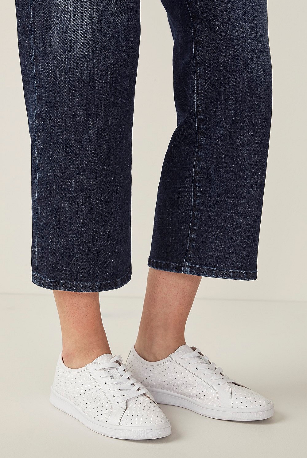 Lia Micro-Perforated Sneaker