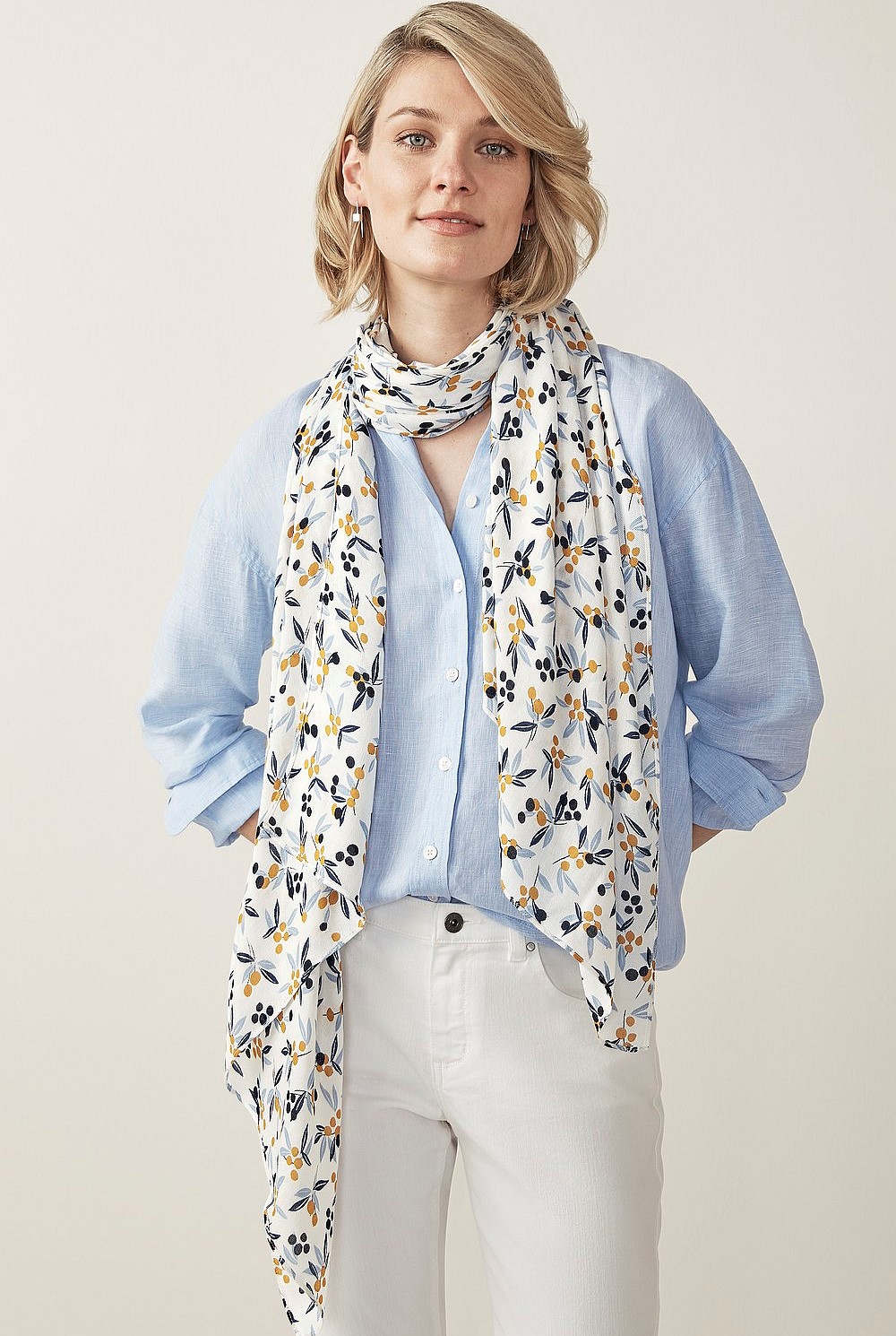 Janie Floral Scarf