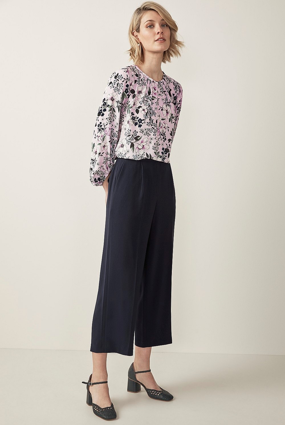 Spring Floral Blouse