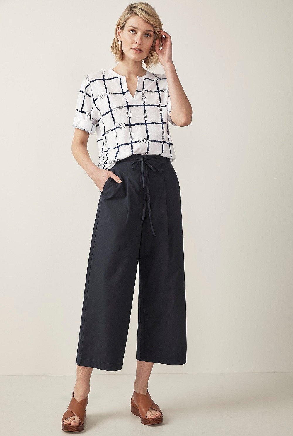 Chain Print T-Shirt