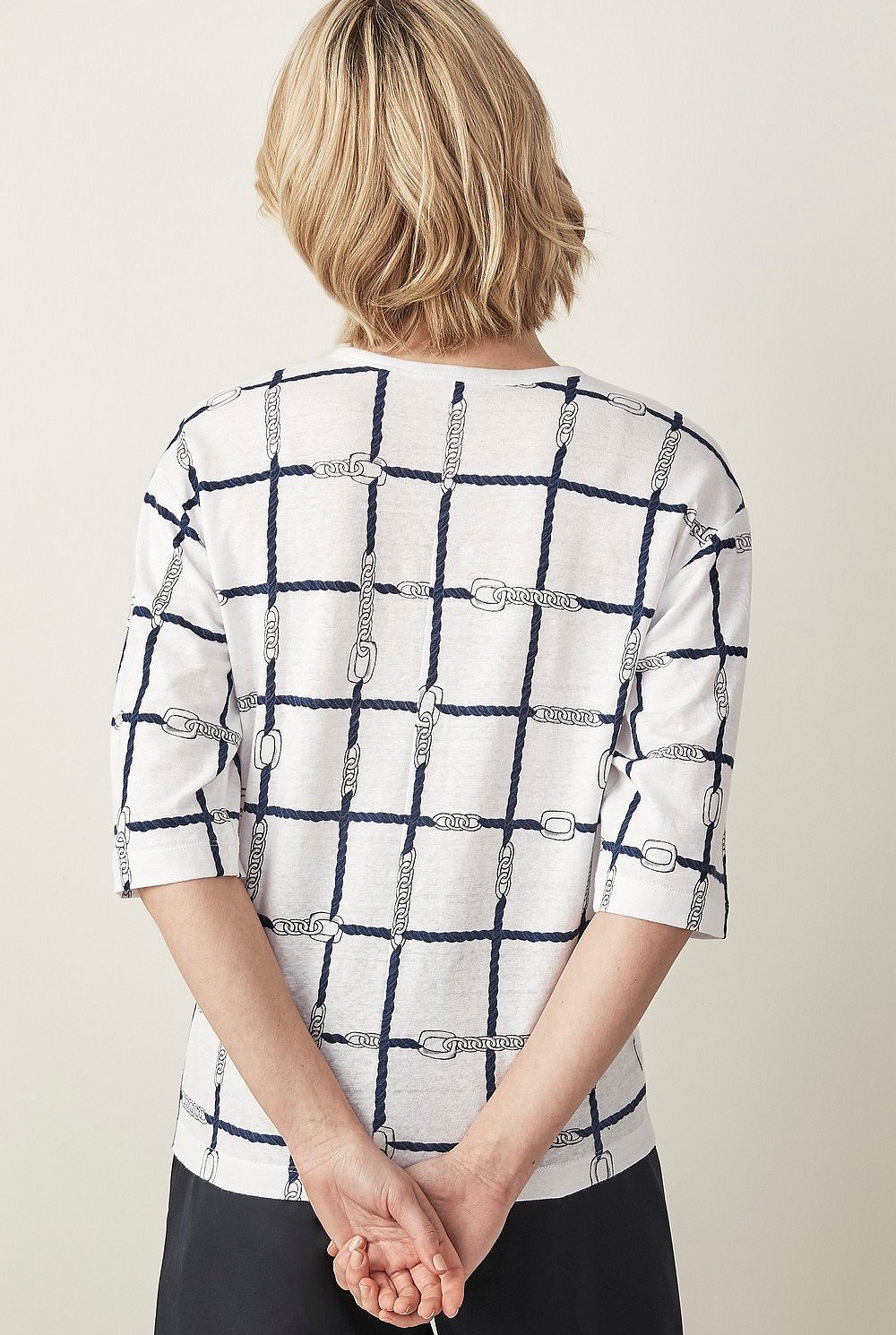 Chain Print T-Shirt