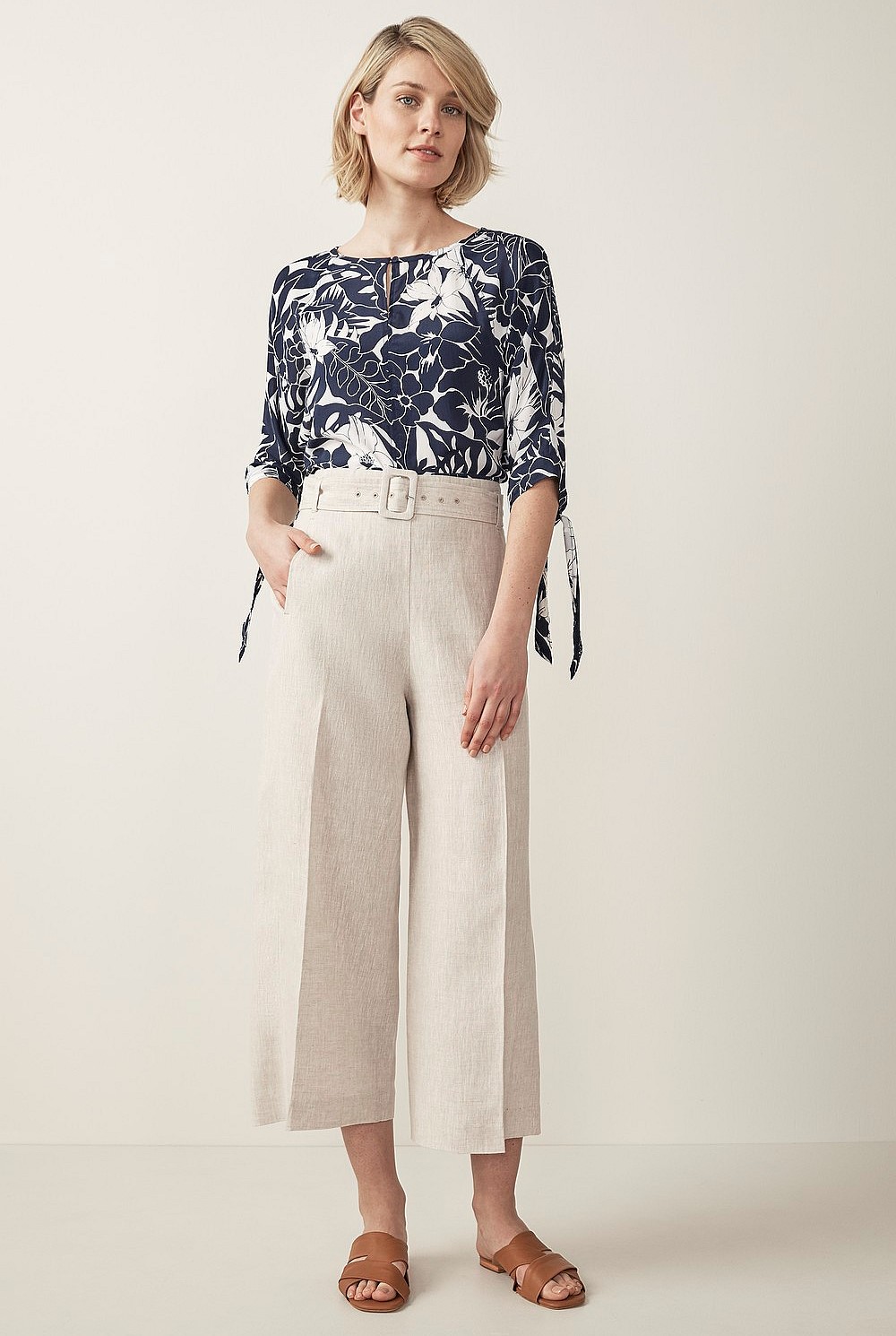 Tropical Batwing Top