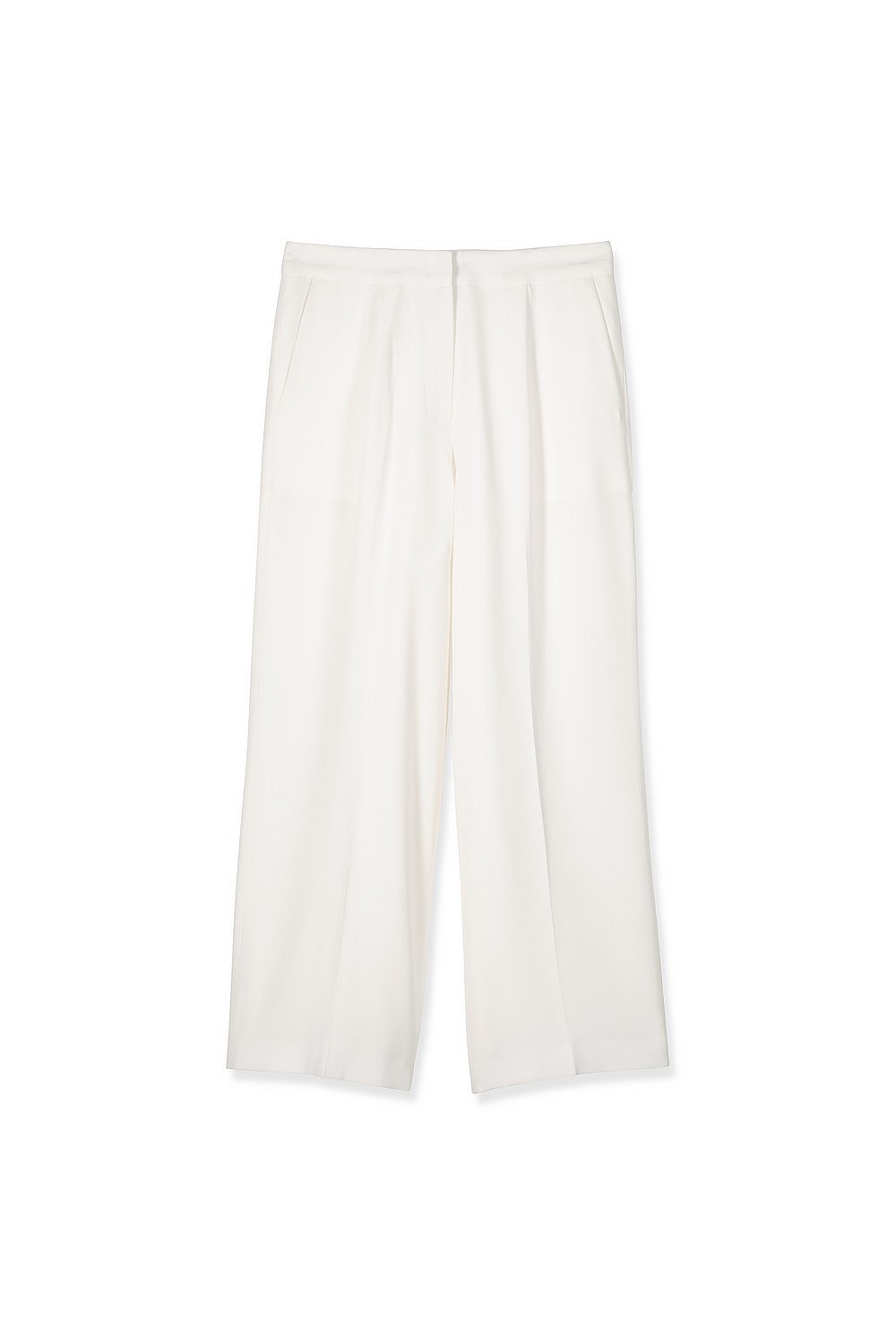 Triacetate Pleat Front Pant