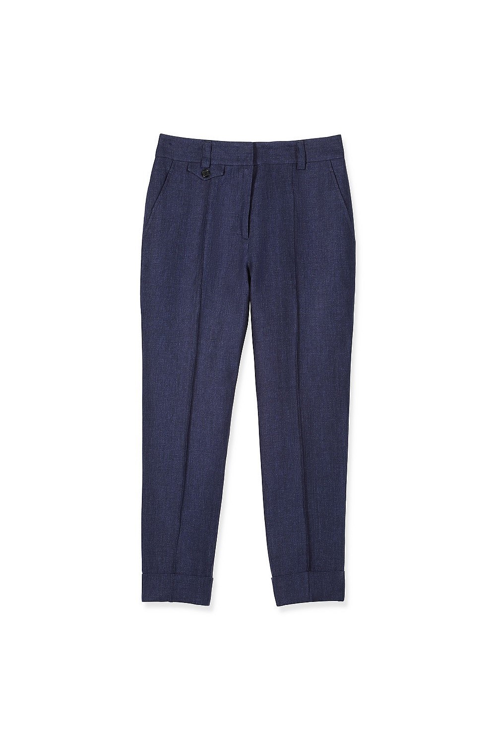 Linen Delave Cuffed Pant
