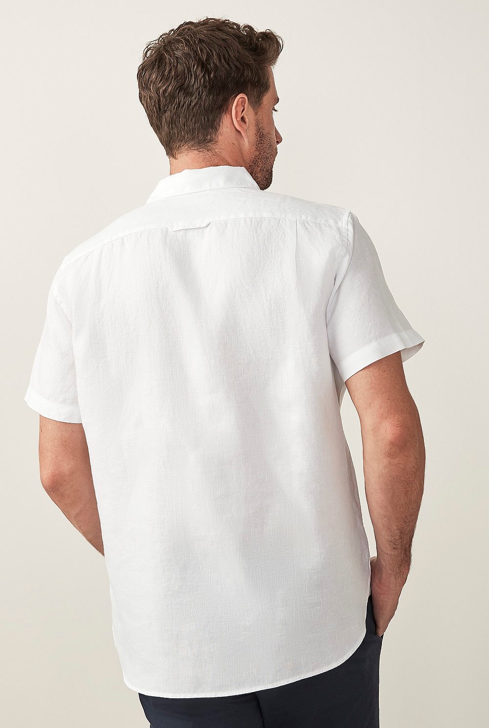 Short Sleeve Linen Shirt