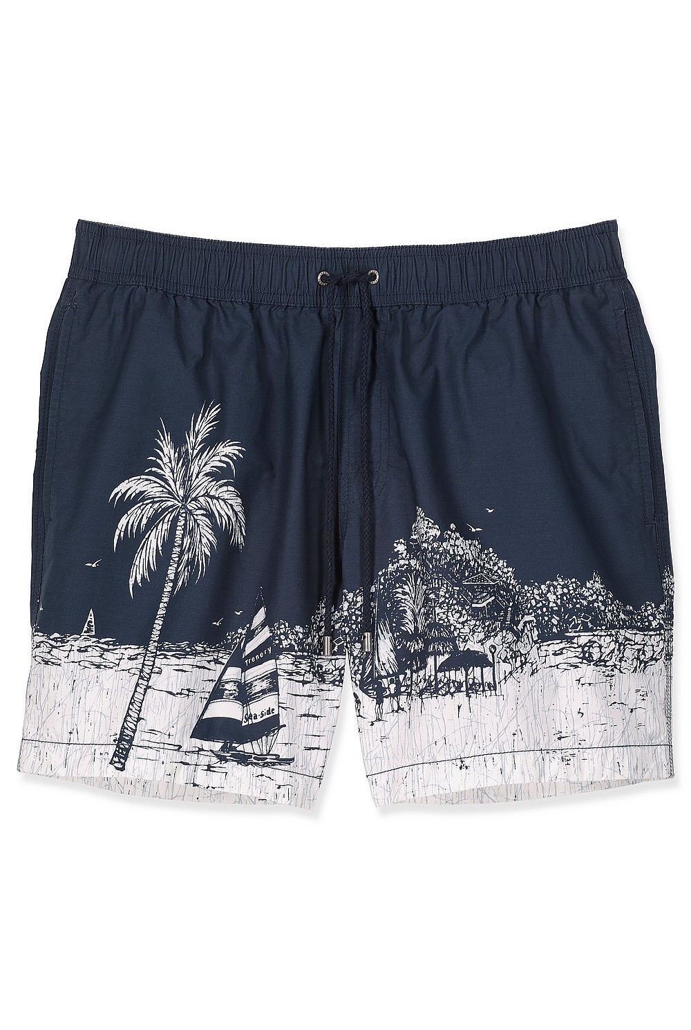 Palm Print Swim Short