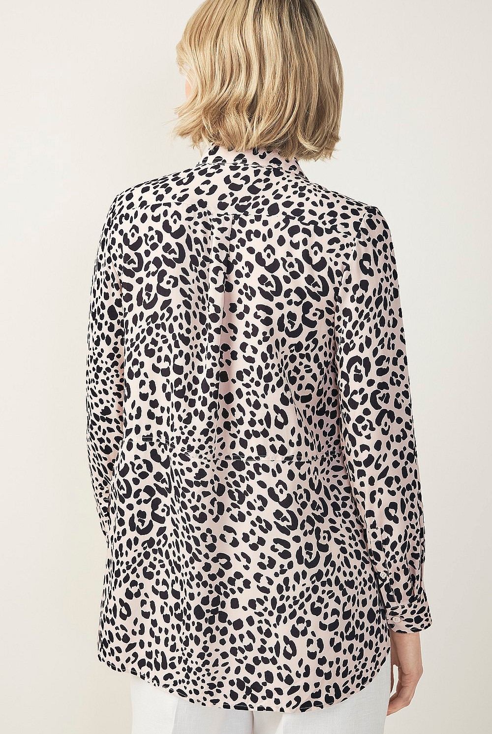 Modal Leopard Print Shirt