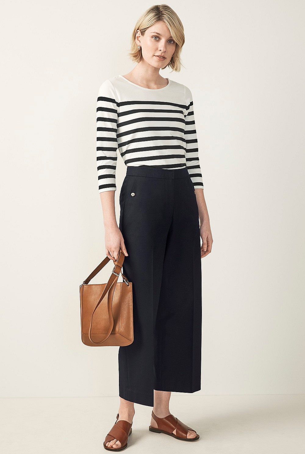 Breton Half Sleeve T-Shirt