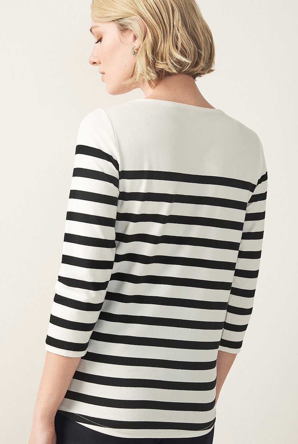 Breton Half Sleeve T-Shirt