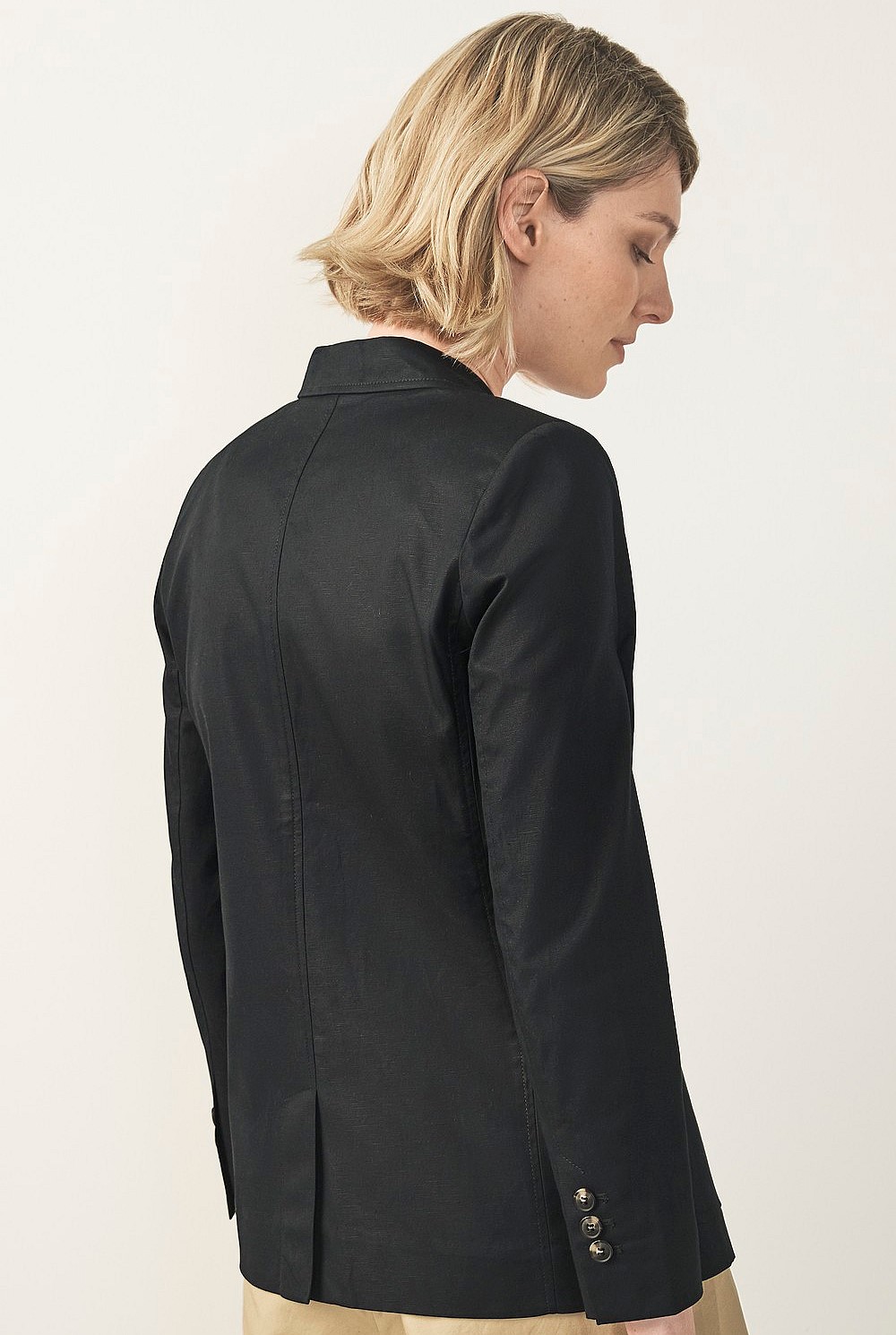 Notch Collar Blazer