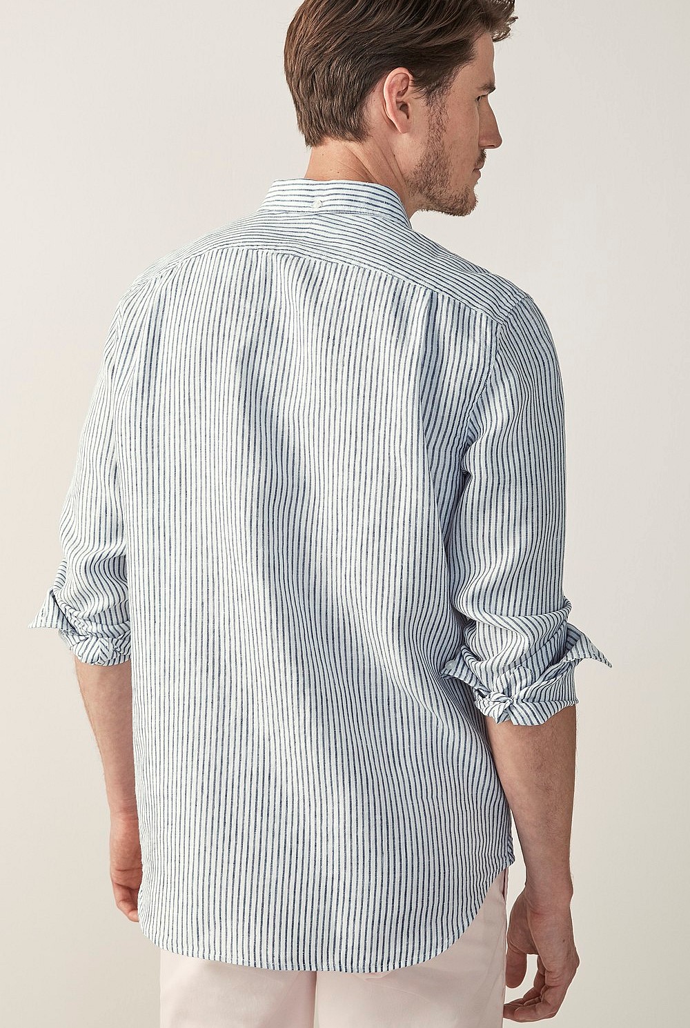 Linen Stripe Shirt