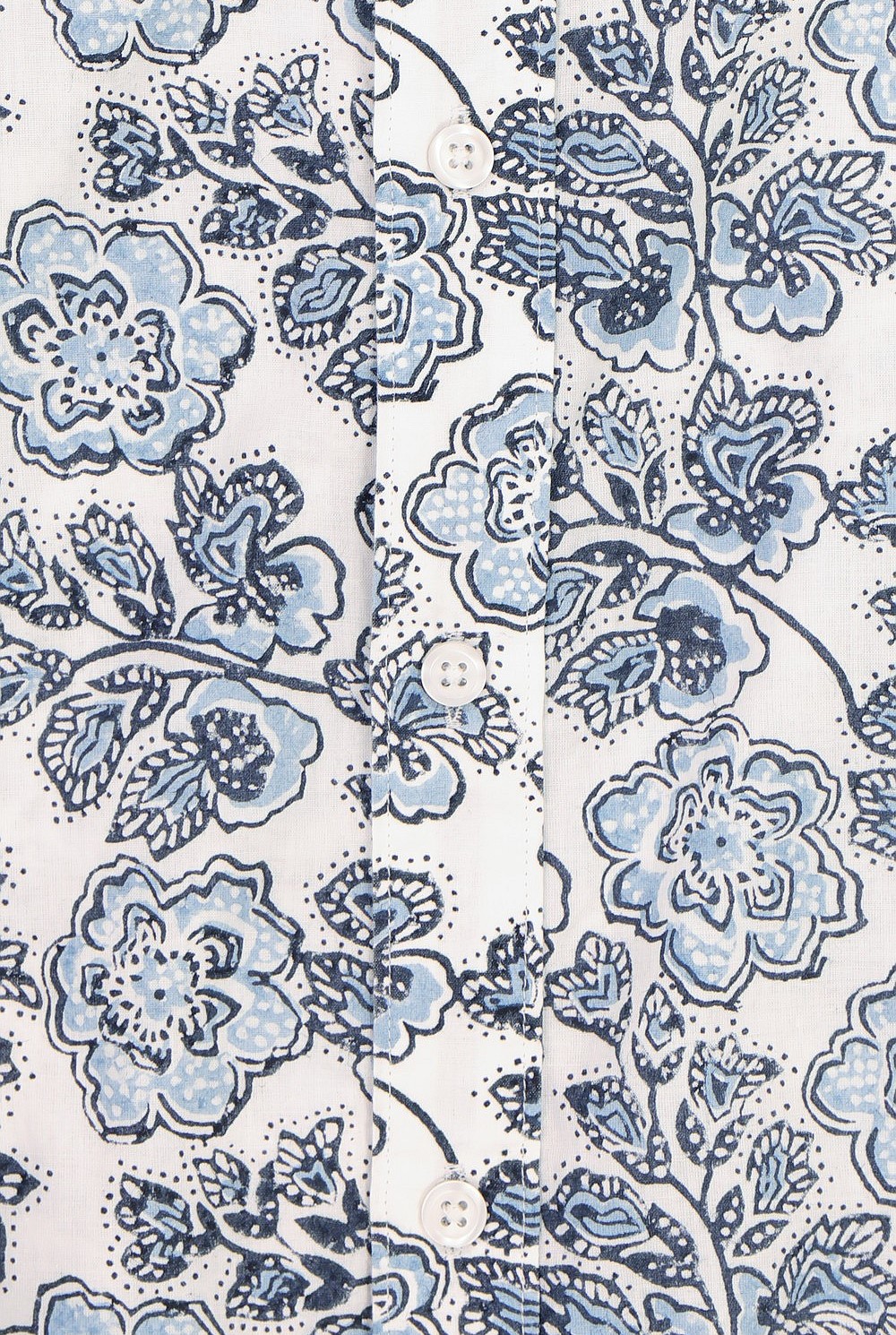 Foliage Block Print Shirt