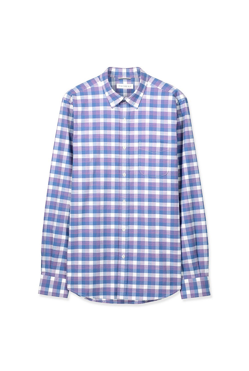 Cotton Slub Gingham Shirt
