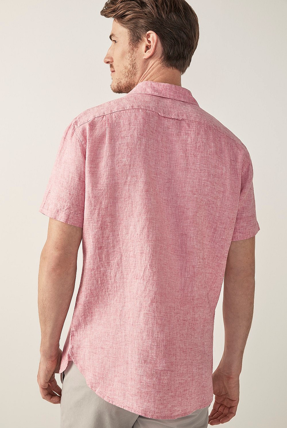 Delave Linen Short Sleeve Shirt