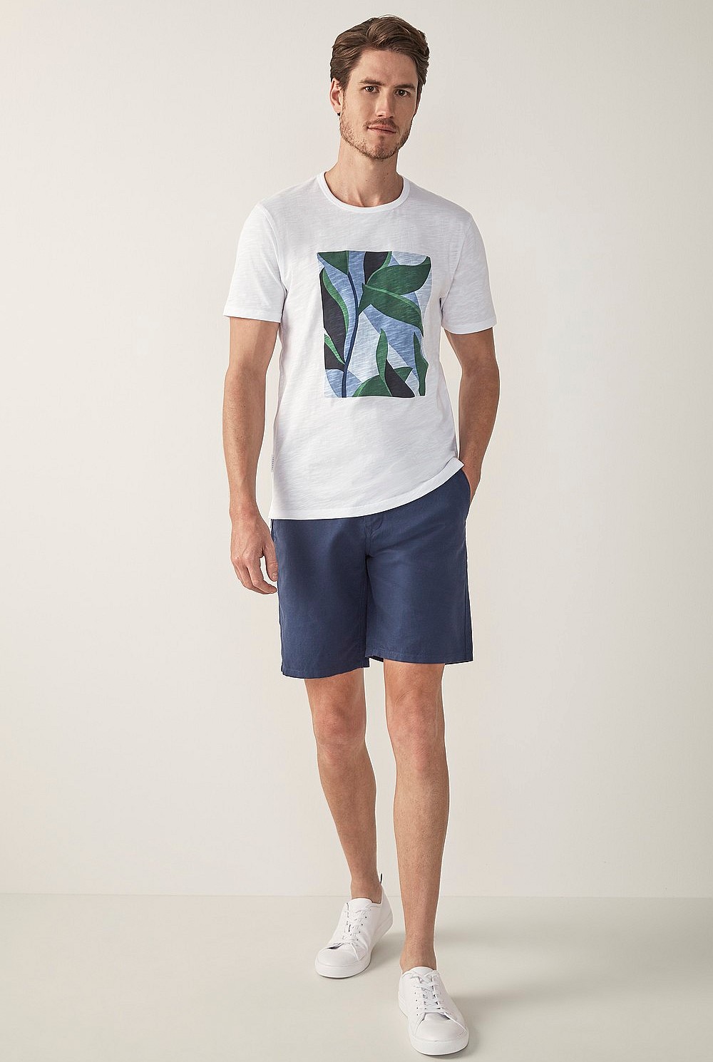 Abstract Floral T-Shirt