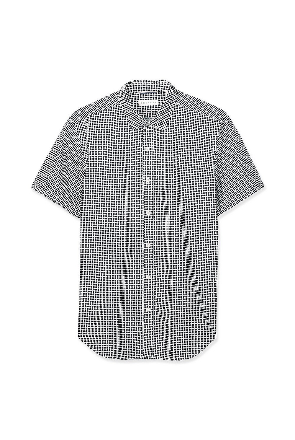 Circle Stamp Short Sleeve Shirt
