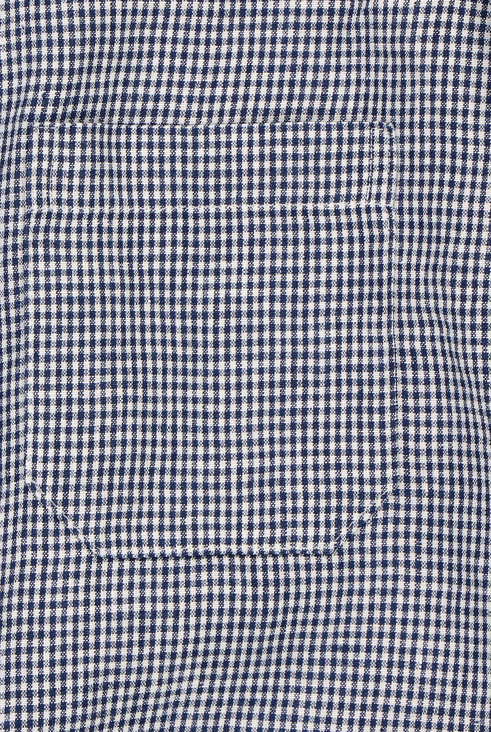 Mini Gingham Linen Shirt
