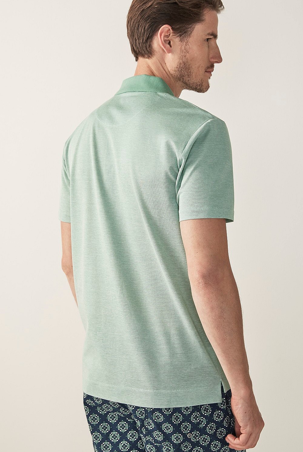 Cotton Linen Polo