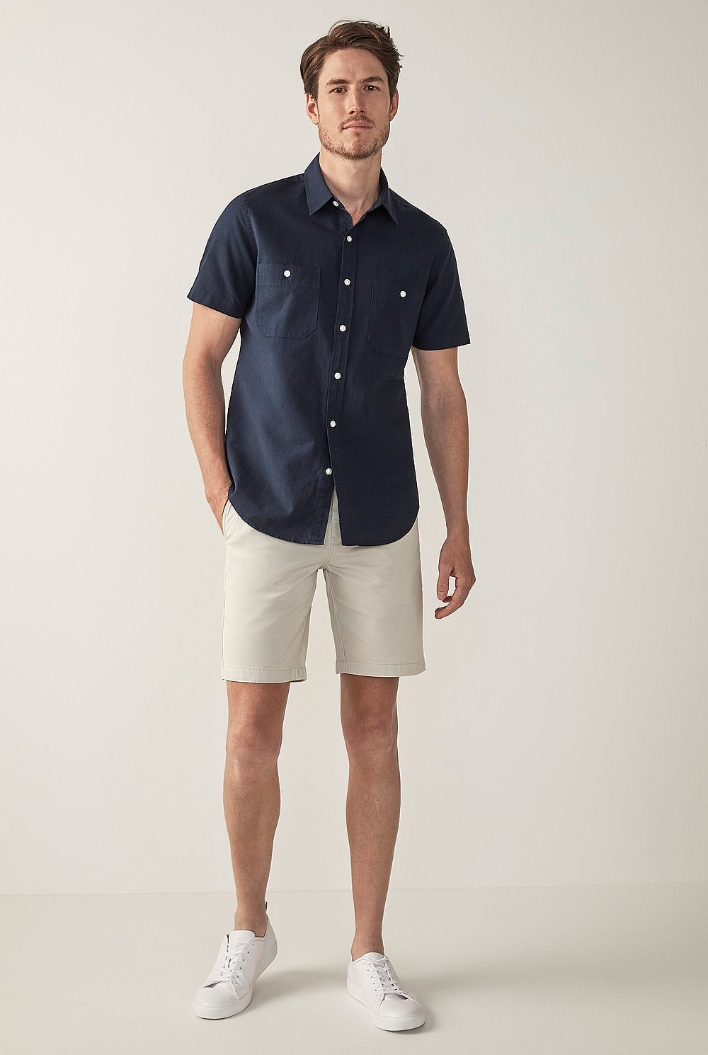 Short Sleeve Oxford Shirt