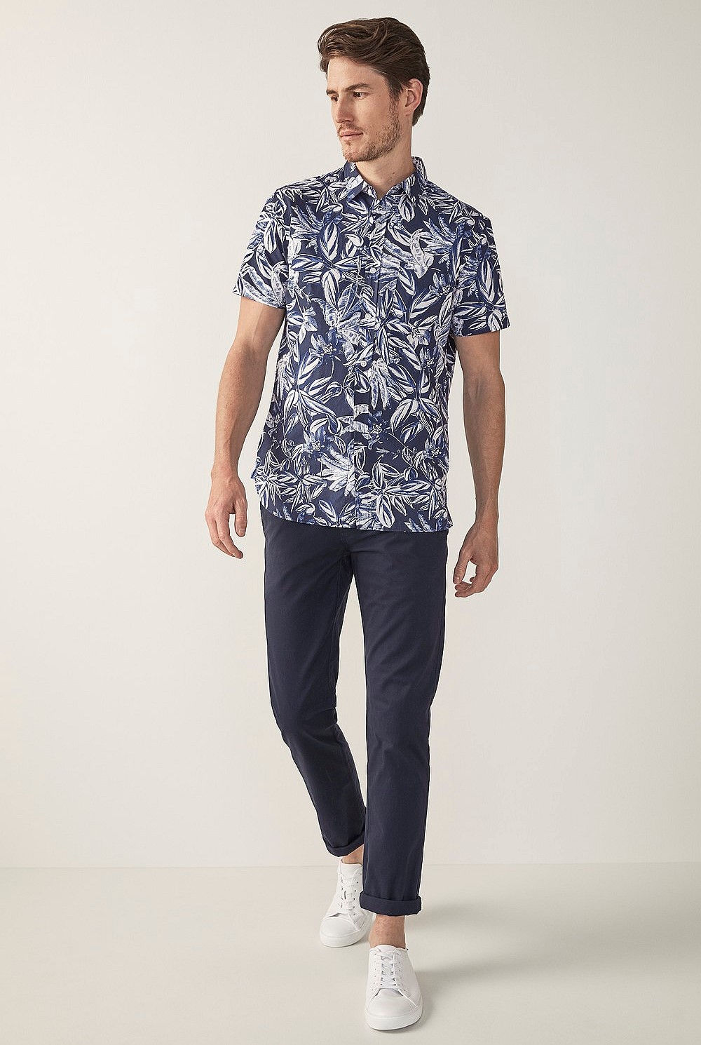 Digital Leaf Short Sleeve Shirt