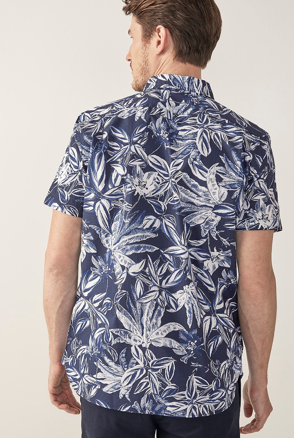 Digital Leaf Short Sleeve Shirt