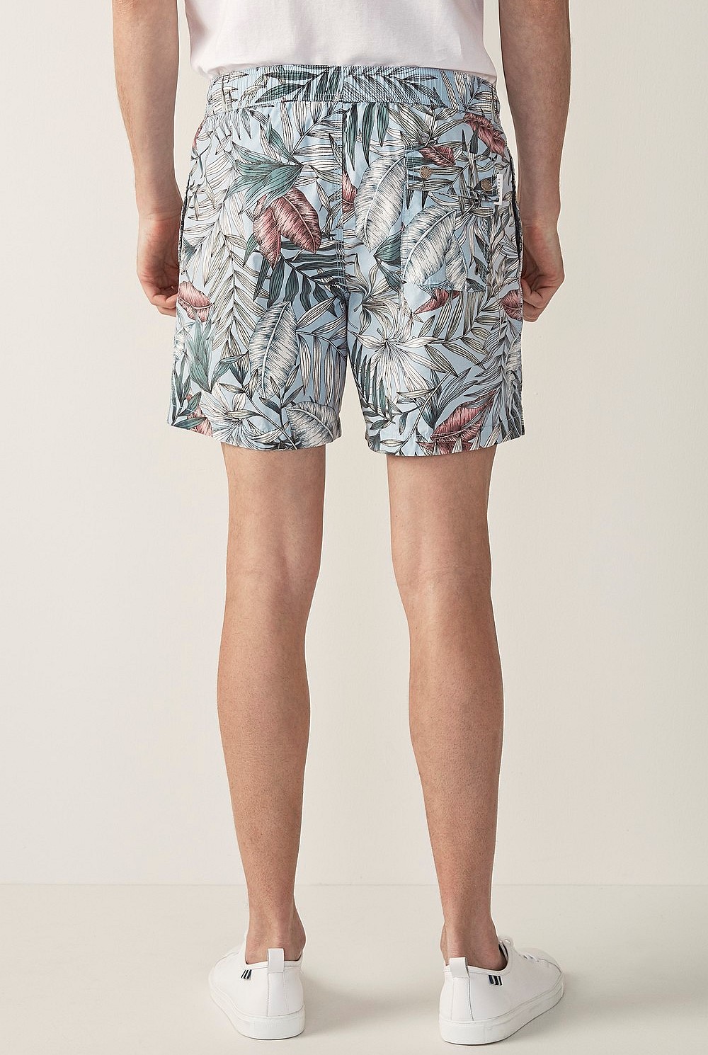 Linear Palm Swim Short