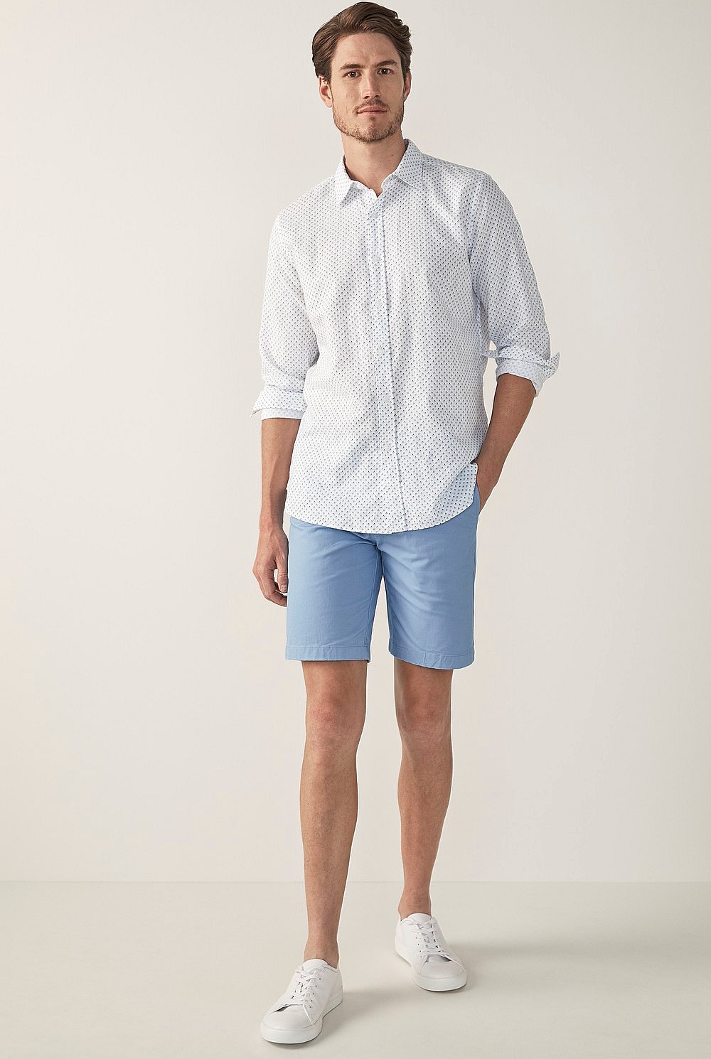 Mini Geo Print Shirt