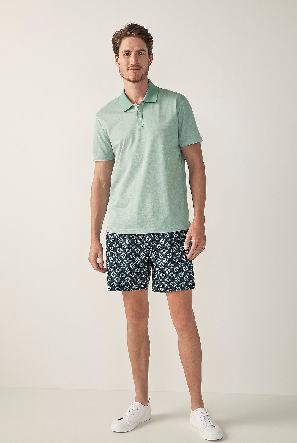 Foulard Print Swim Short