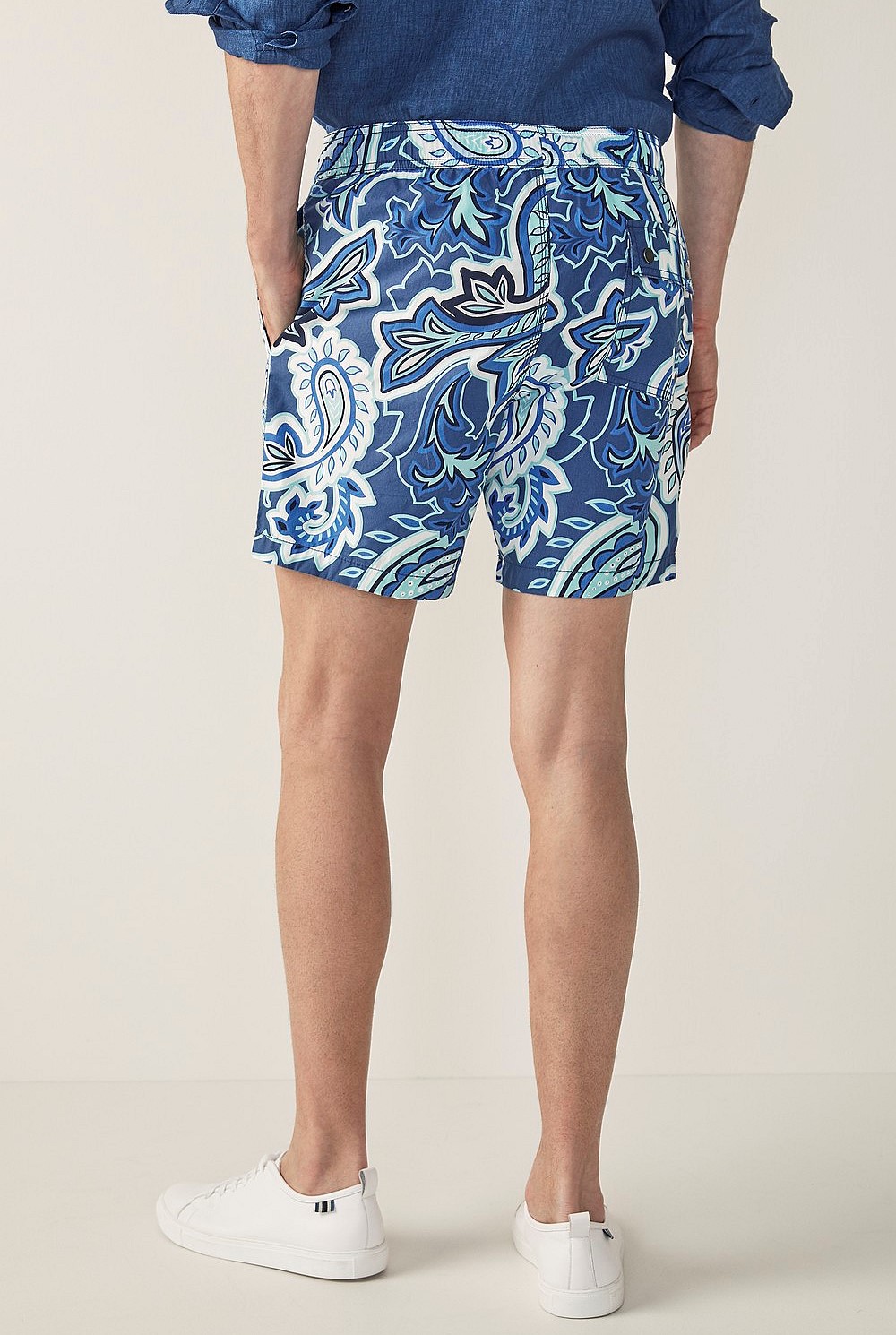Paisley Swim Short