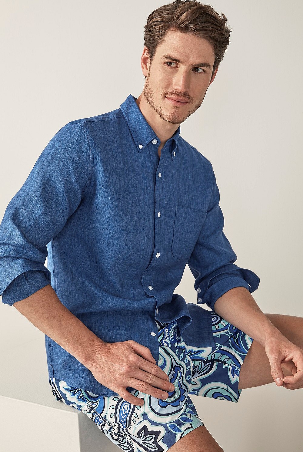 Paisley Swim Short