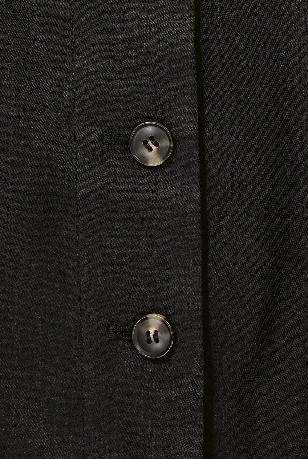 Stretch Linen Pleat Front Skirt