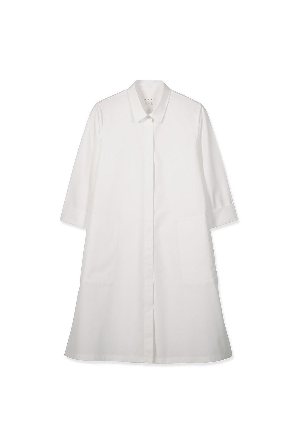 Cotton Poplin Shirt Dress