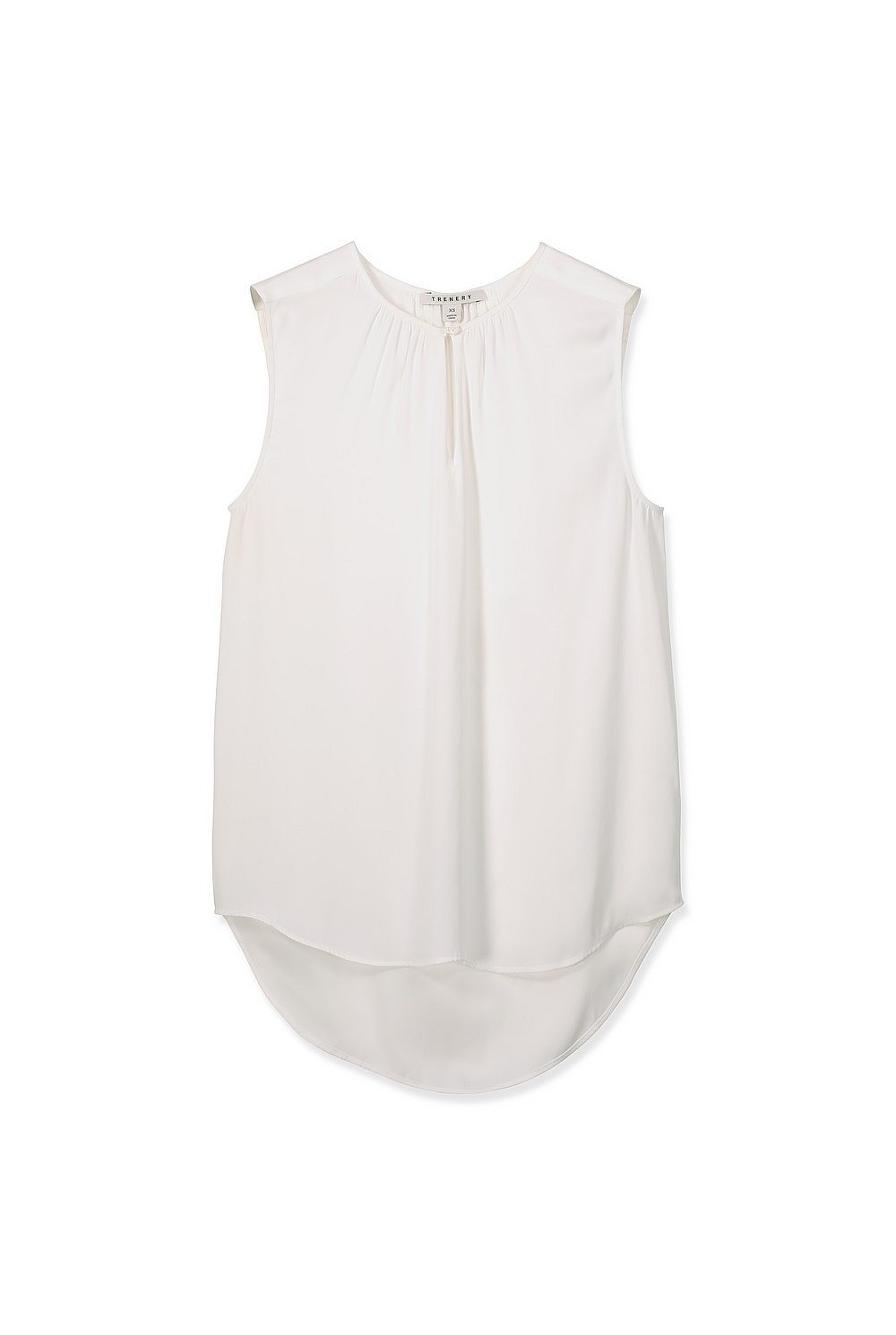 Gathered Neck Shell Top