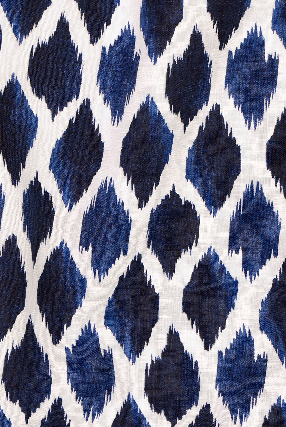 Linen Ikat Print Pant