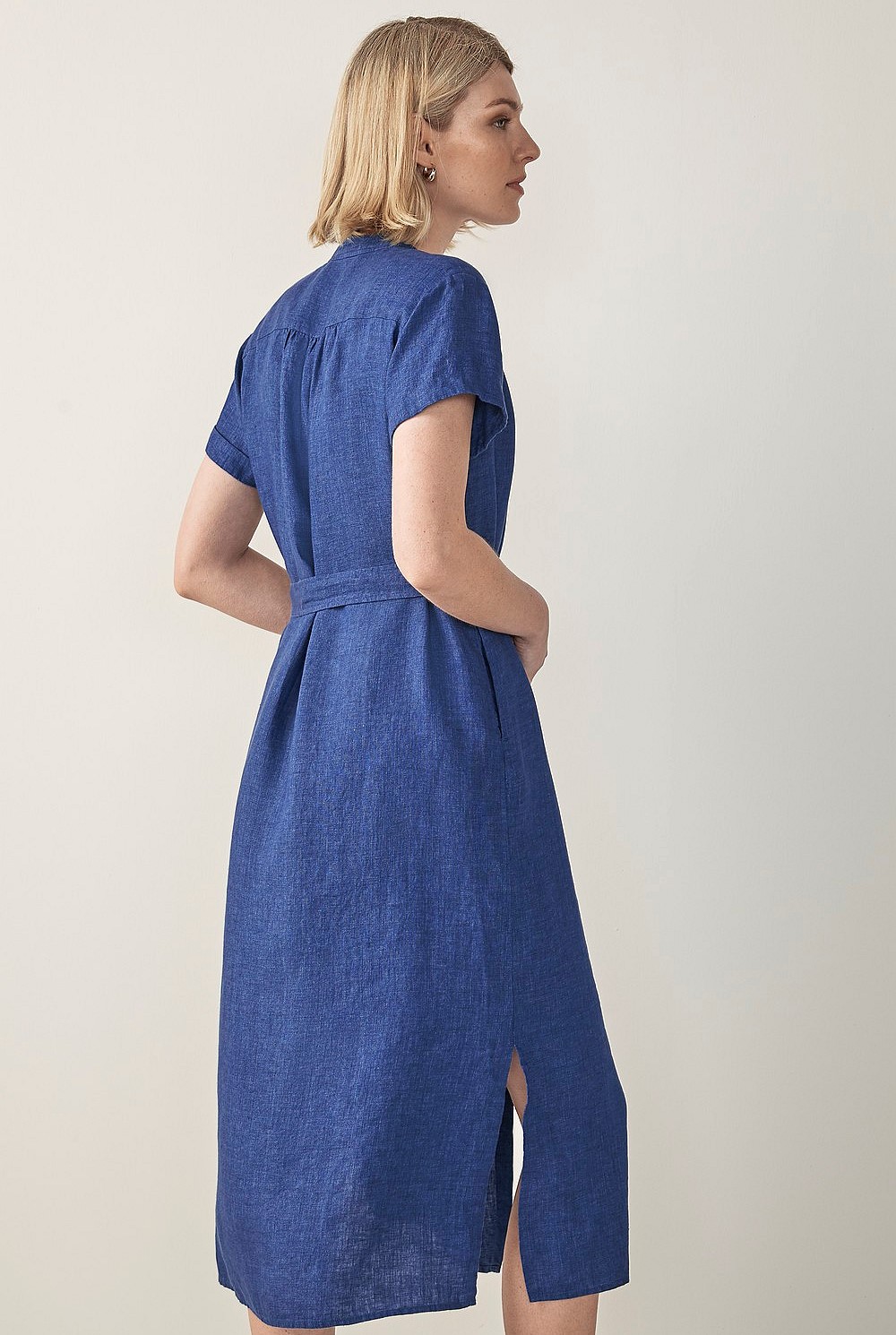 Linen Delave Shirt Dress