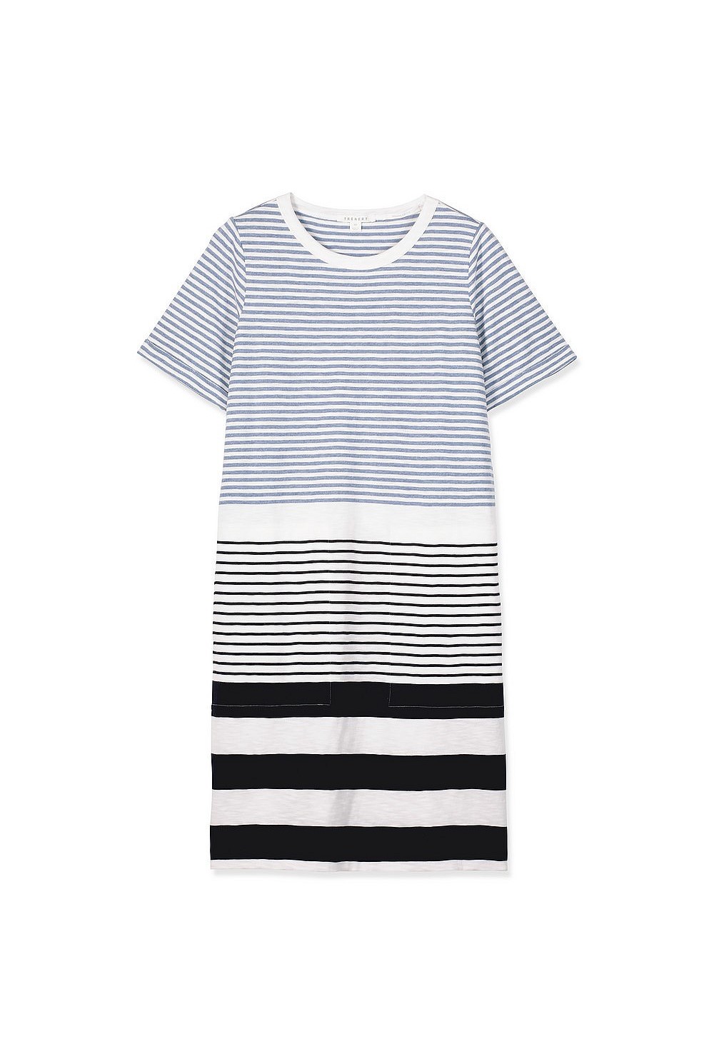 Organic Cotton Dress Mix Stripe Dress