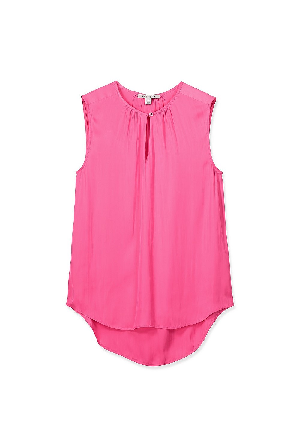 Gathered Neck Shell Top