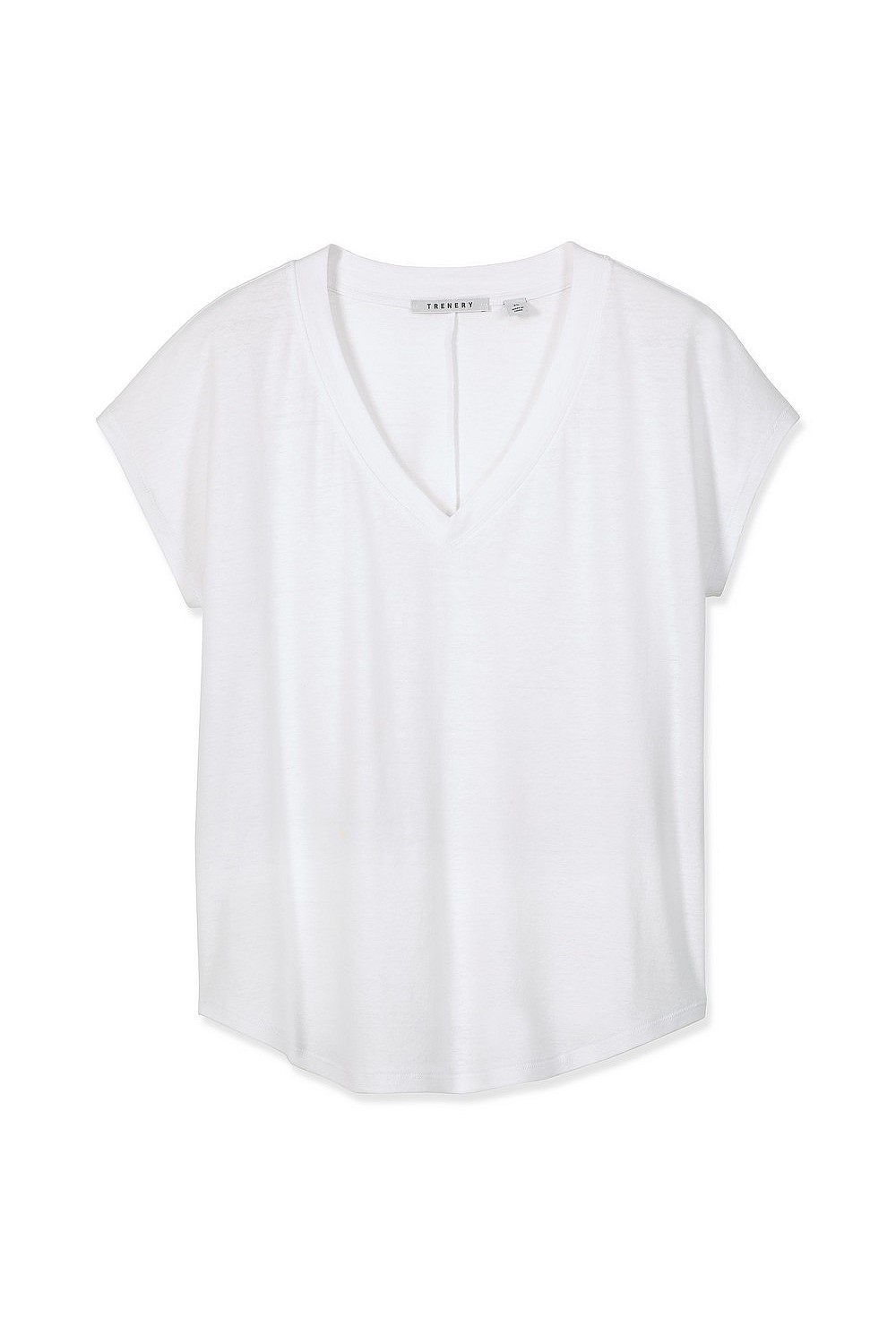 Linen Cotton V-Neck T-Shirt