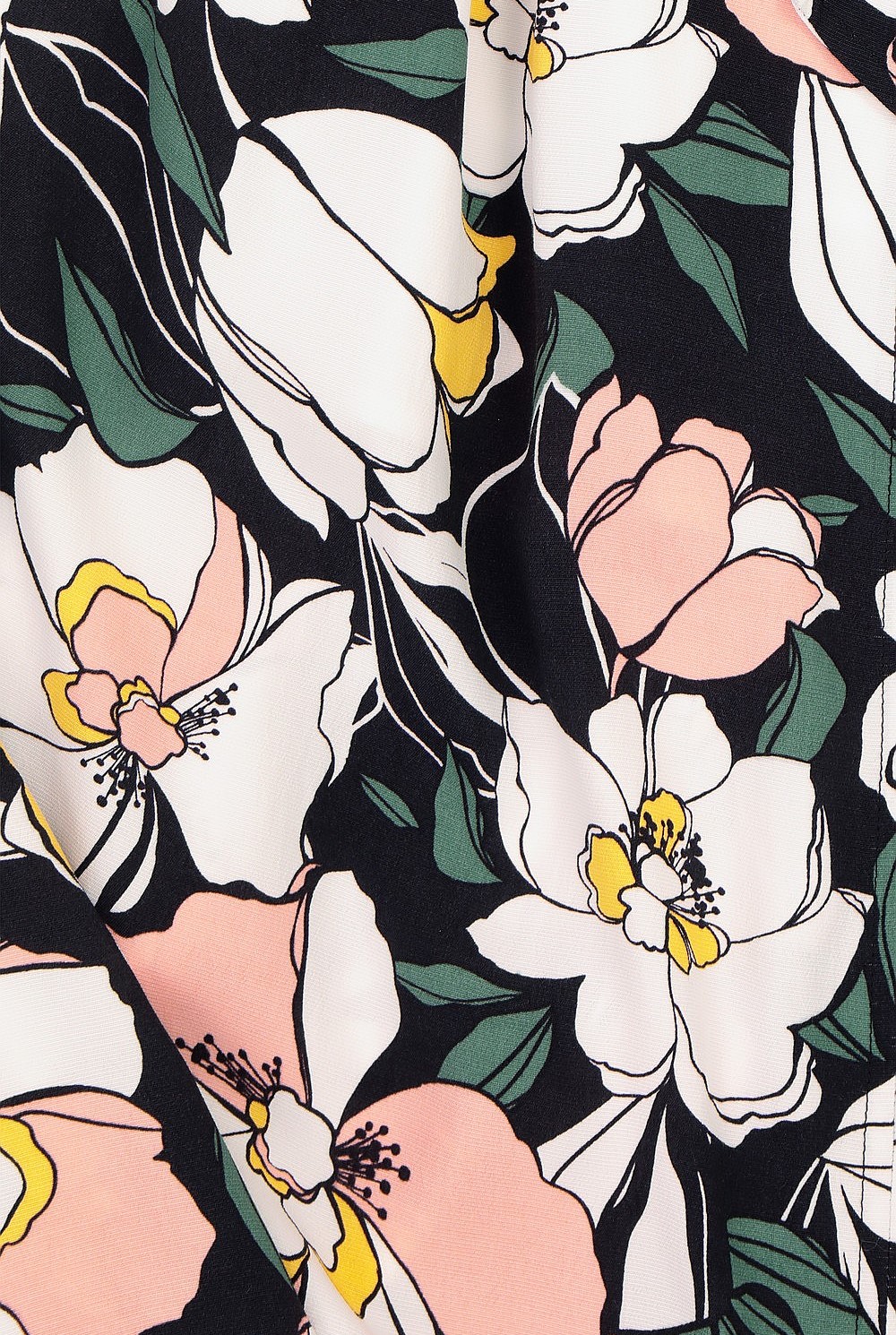 Magnolia Print Skirt
