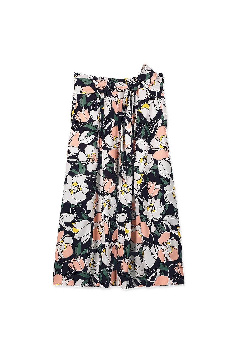 Magnolia Print Skirt
